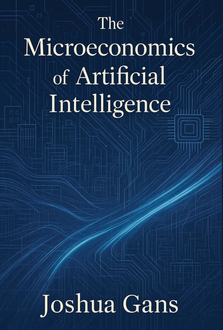 Microeconomics of Artificial Intelligence