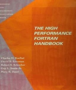 High Performance Fortran Handbook