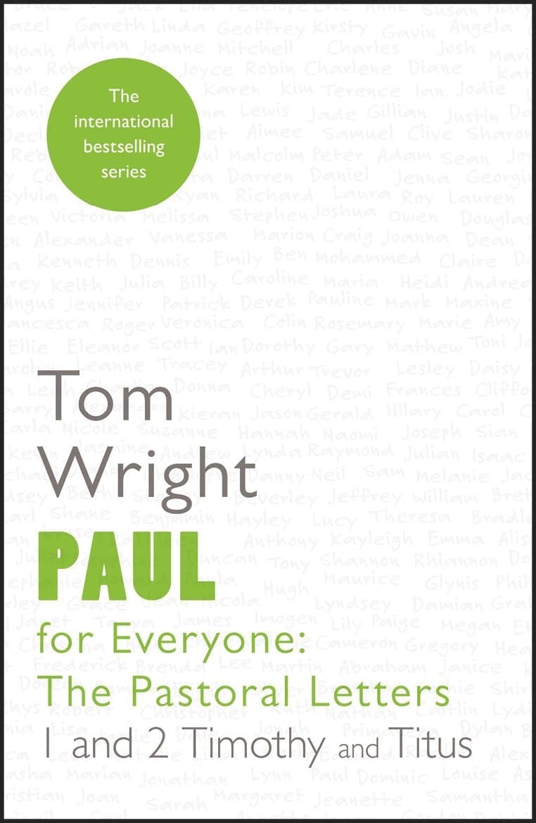Omslag till boken Paul for Everyone av Tom Wright