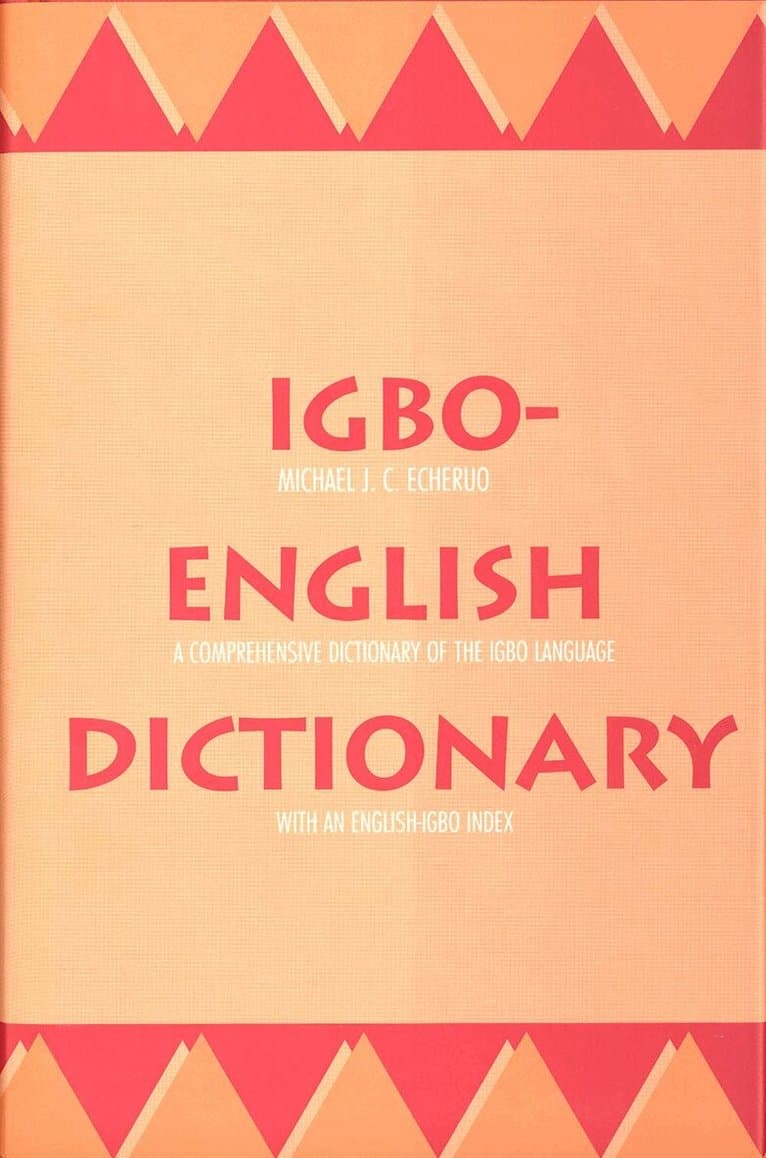 Igbo-English Dictionary