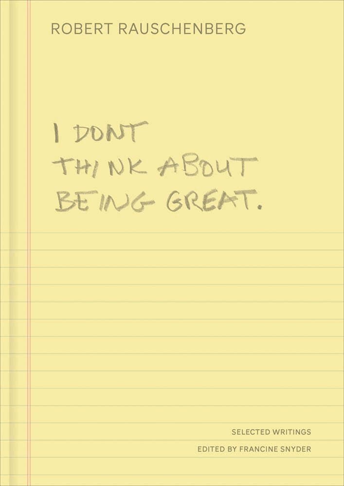 I Don't Think About Being Great