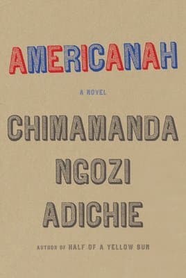 Omslag till boken Americanah av Chimamanda Ngozi Adichie