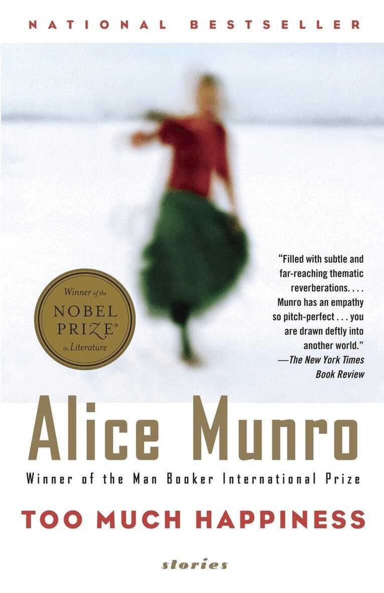 Omslag till boken Too Much Happiness av Alice Munro