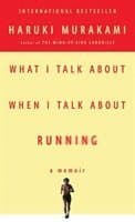 Omslag till boken What I Talk About When I Talk About Running av Haruki Murakami