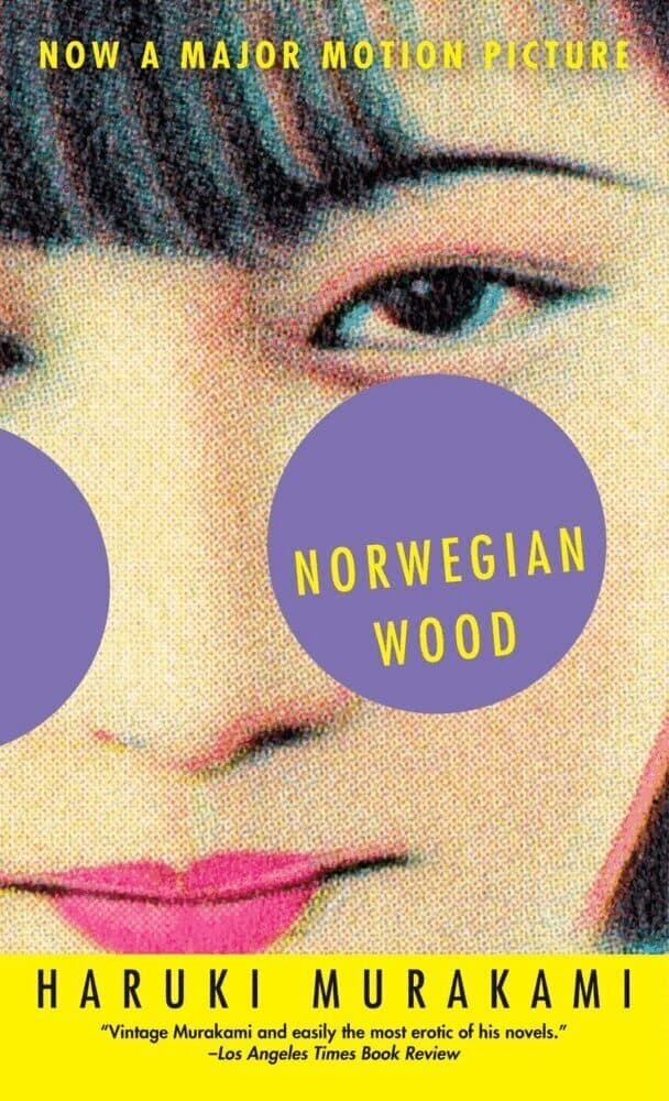 Omslag till boken Norwegian Wood av Haruki Murakami