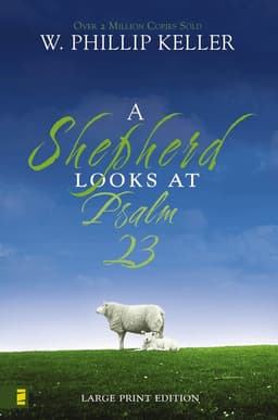 Shepherd Looks at Psalm 23, Large Print Edition
