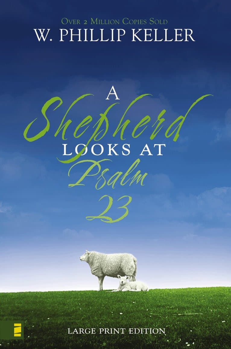 Shepherd Looks at Psalm 23, Large Print Edition
