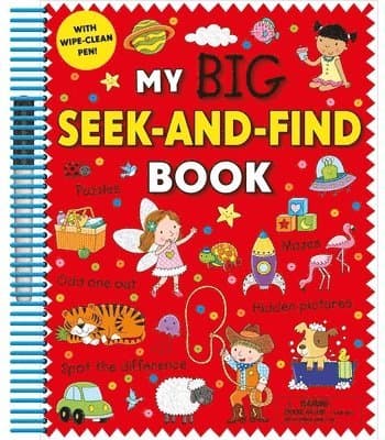 My Big Seek-And-Find Book [With Wipe-Clean Pen]