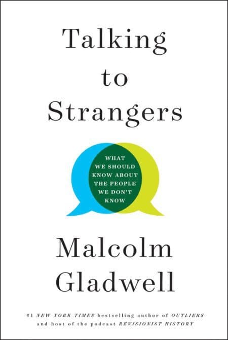 Omslag till boken Talking to Strangers av Malcolm Gladwell