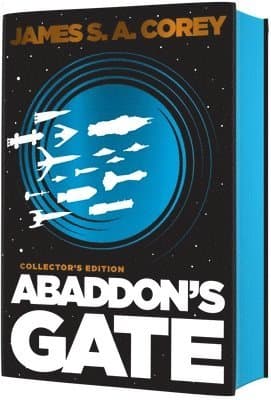 Omslag till boken Abaddon's Gate av James S. A. Corey
