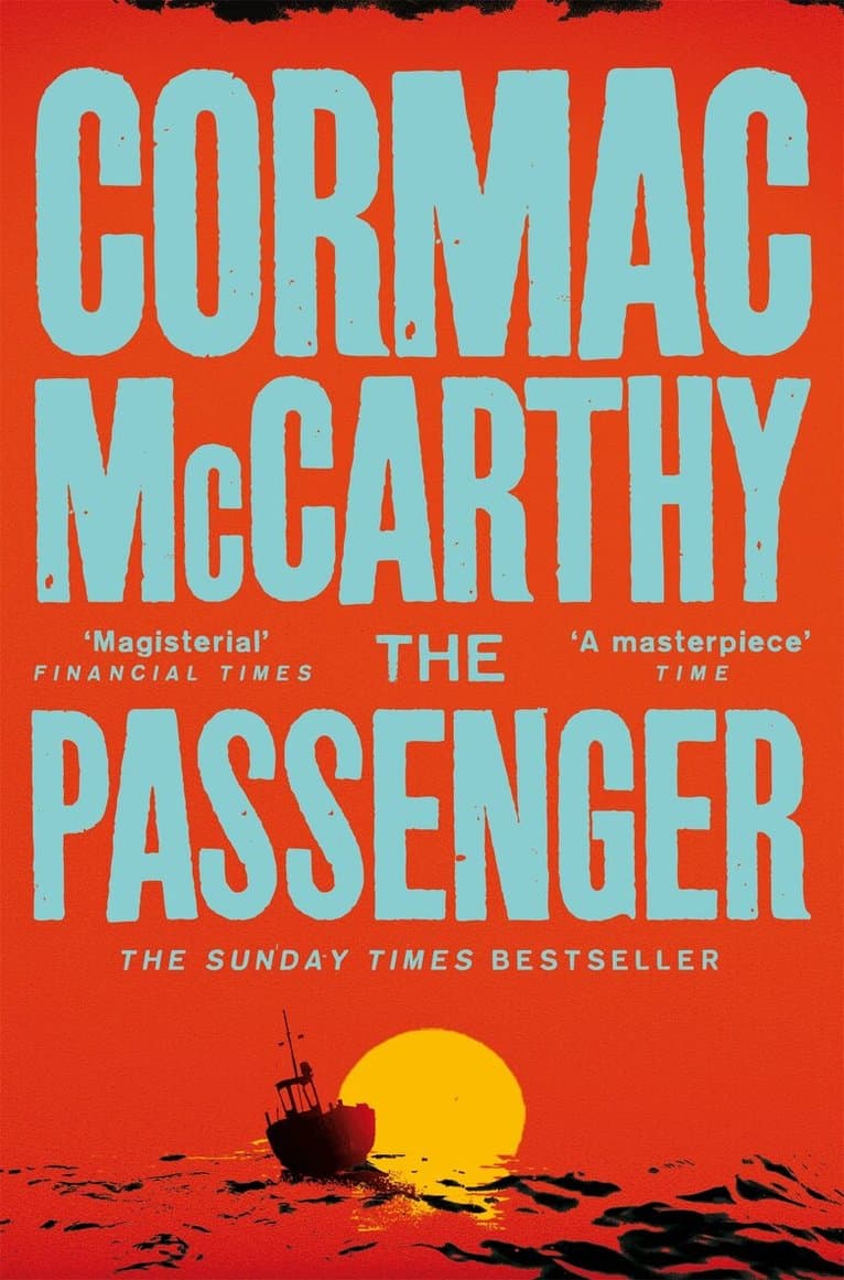 Omslag till boken Passenger av Cormac McCarthy