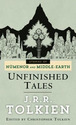 Omslag till boken Unfinished Tales av J. R. R. Tolkien