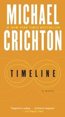 Omslag till boken Timeline av Michael Crichton