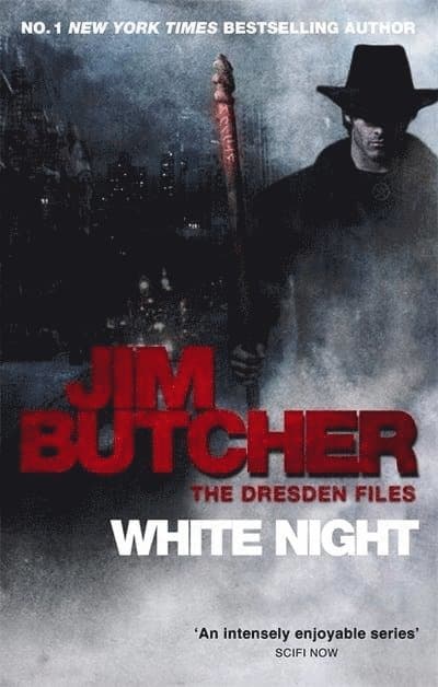 Omslag till boken White Night av Jim Butcher