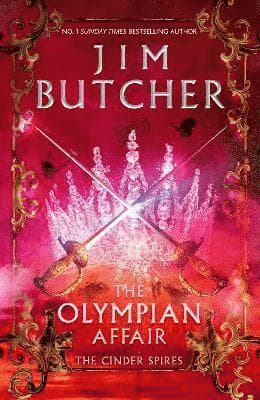 Omslag till boken Olympian Affair av Jim Butcher