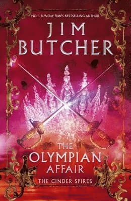 Omslag till boken Olympian Affair av Jim Butcher