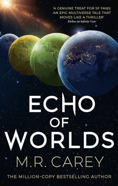 Omslag till boken Echo of Worlds av M. R. Carey