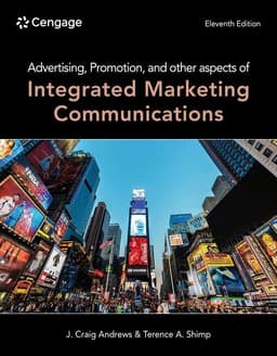 Advertising, Promotion, and other aspects of Integrated Marketing Communications