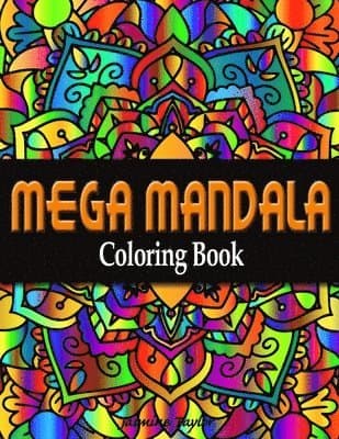 Mega Mandala Coloring Book