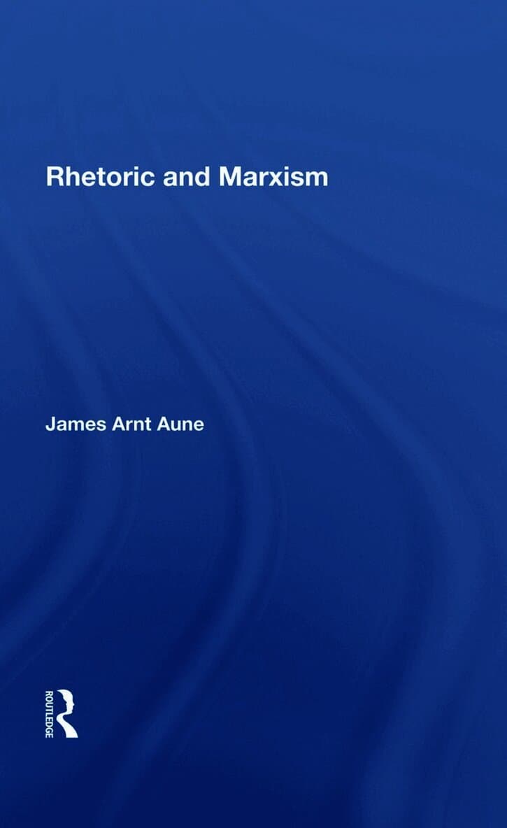 Rhetoric And Marxism