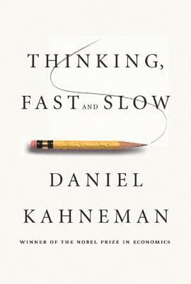 Omslag till boken Thinking, Fast and Slow av Daniel Kahneman