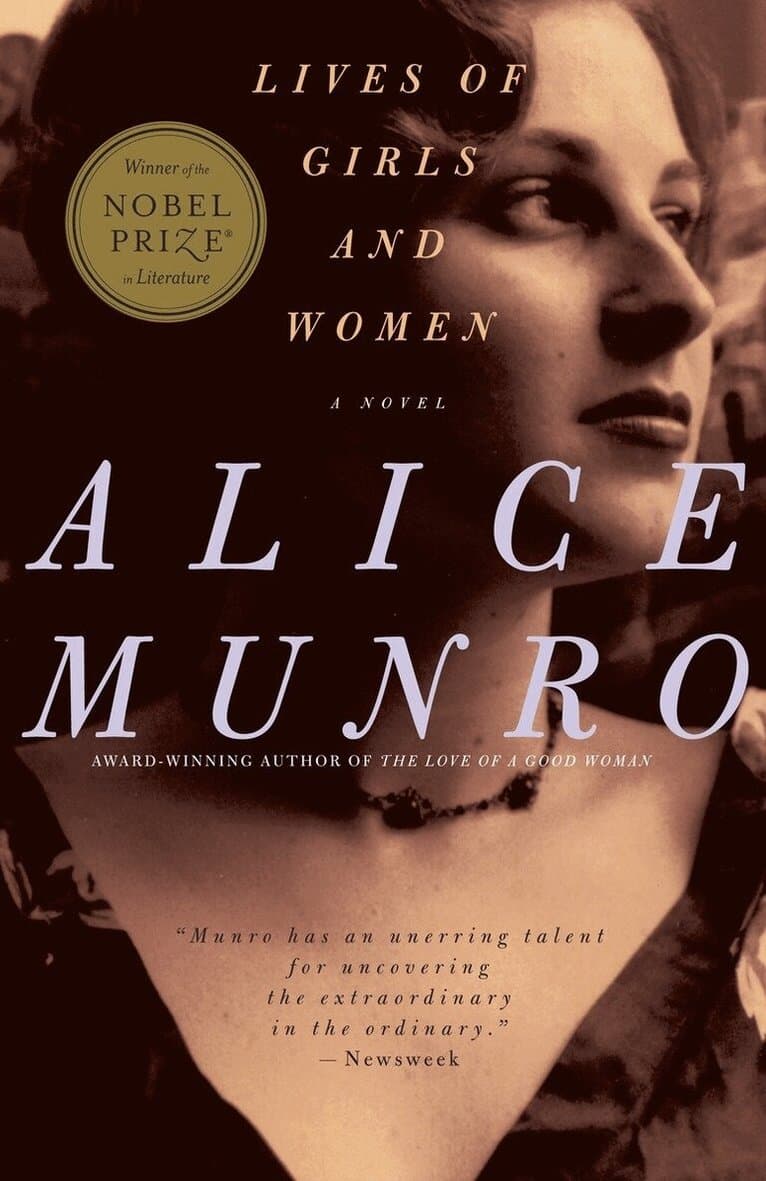 Omslag till boken Lives of Girls and Women av Alice Munro