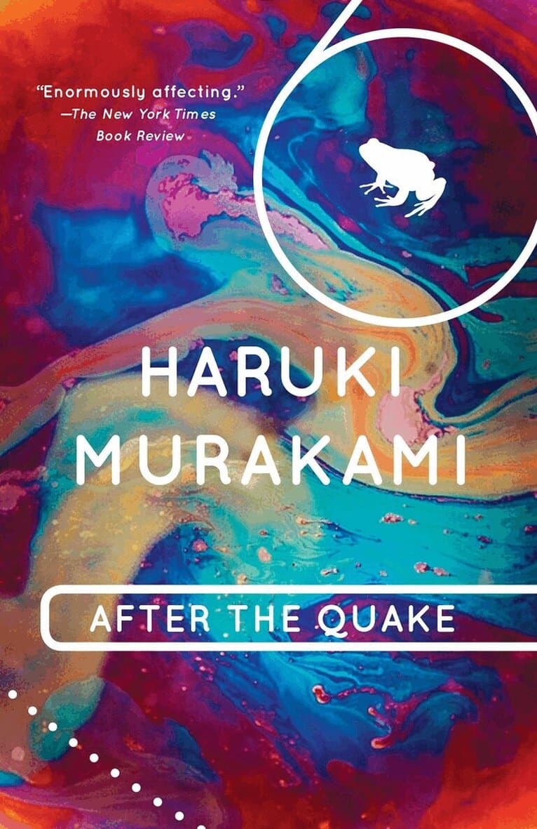 Omslag till boken After the Quake av Haruki Murakami