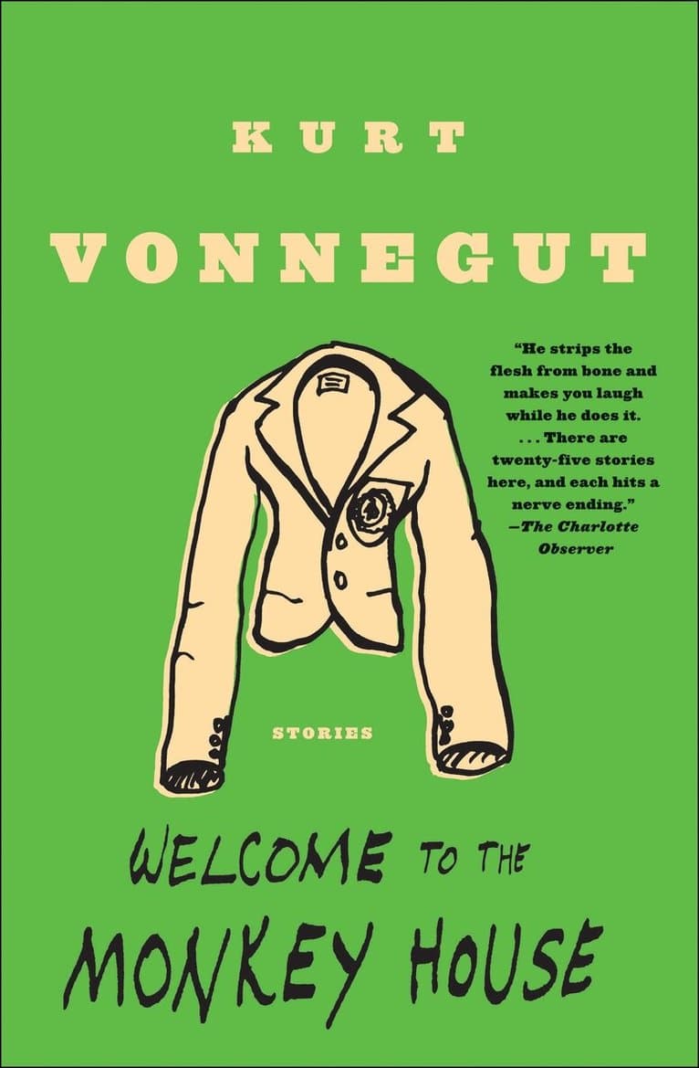 Omslag till boken Welcome to the Monkey House av Kurt Vonnegut