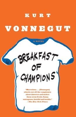 Omslag till boken Breakfast of Champions av Kurt Vonnegut