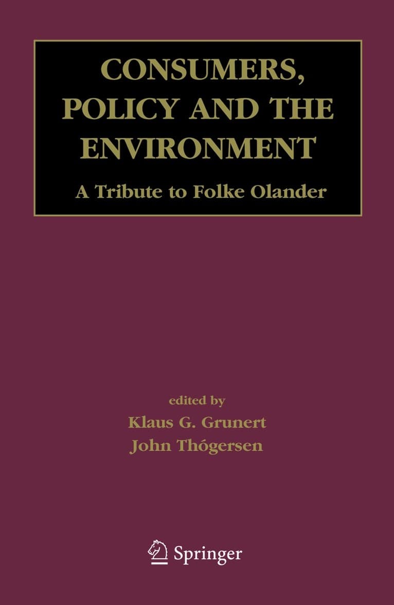 Concise Introduction to Sustainable Consumption