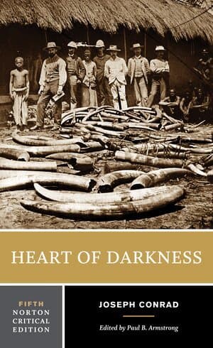Omslag till boken Heart of Darkness av Joseph Conrad