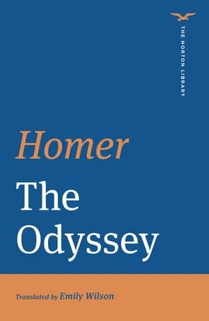 Omslag till boken Odyssey av Homer