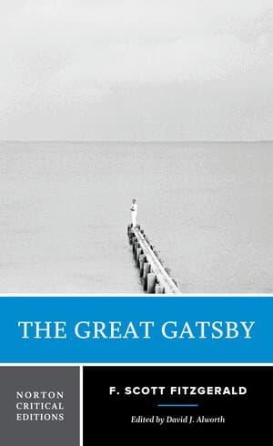 Omslag till boken The Great Gatsby av F. Scott Fitzgerald
