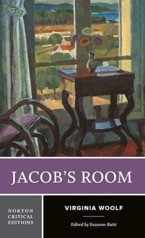 Omslag till boken Jacob's Room av Virginia Woolf