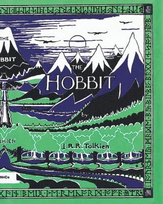 Omslag till boken The Hobbit: Or There and Back Again av J. R. R. Tolkien