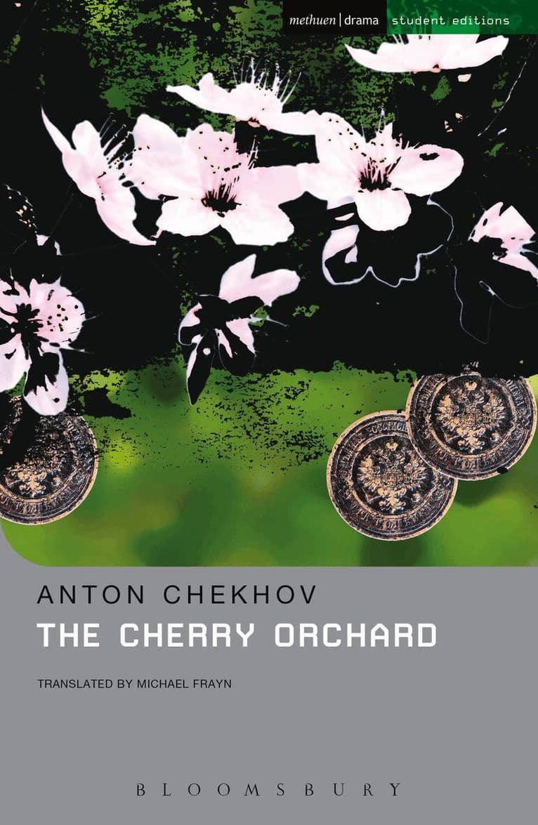 Omslag till boken Cherry Orchard av Anton Chekhov