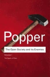 Omslag till boken Open Society and its Enemies av Karl Popper