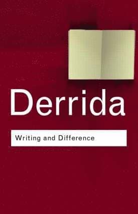 Omslag till boken Writing and Difference av Jacques Derrida