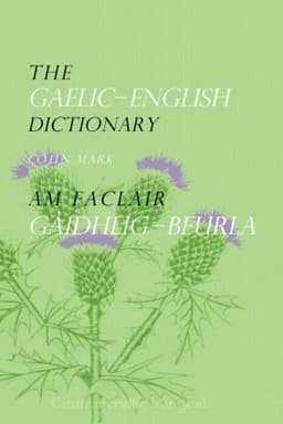 Gaelic-English Dictionary
