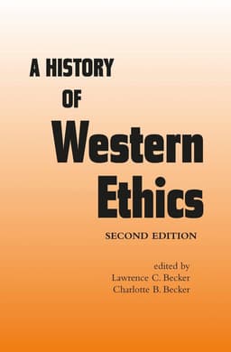 History of Western Ethics