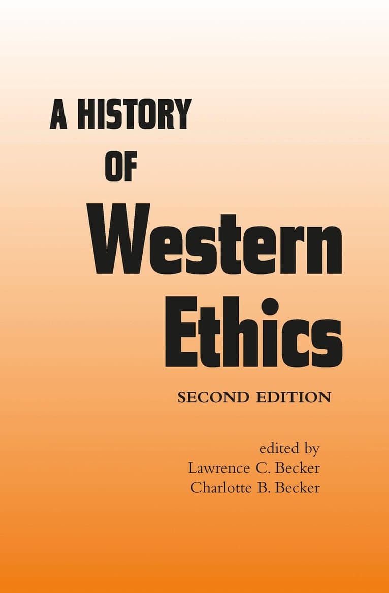 History of Western Ethics