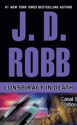 Omslag till boken Conspiracy in Death av J. D. Robb