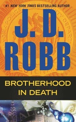 Omslag till boken Brotherhood in Death av J. D. Robb