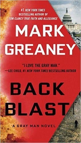 Omslag till boken Back Blast av Mark Greaney