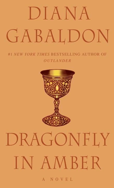 Omslag till boken Dragonfly in Amber av Diana Gabaldon