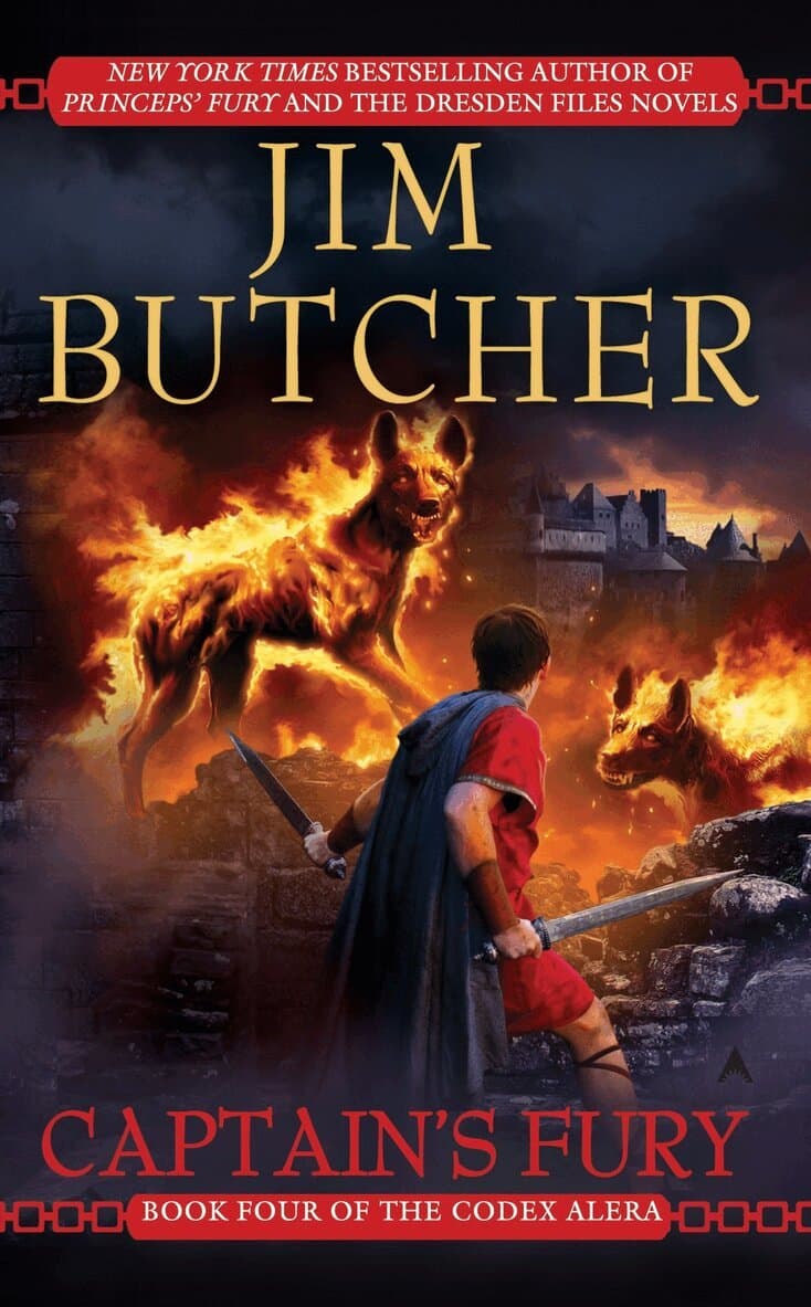Omslag till boken Captain's Fury av Jim Butcher
