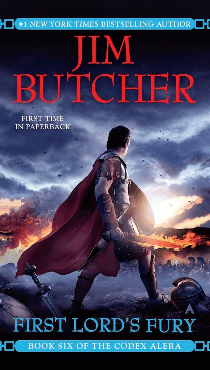 Omslag till boken First Lord's Fury av Jim Butcher