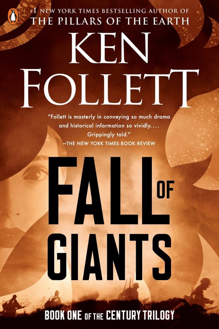 Omslag till boken Fall of Giants av Ken Follett