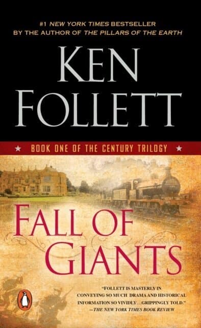 Omslag till boken Fall of Giants av Ken Follett