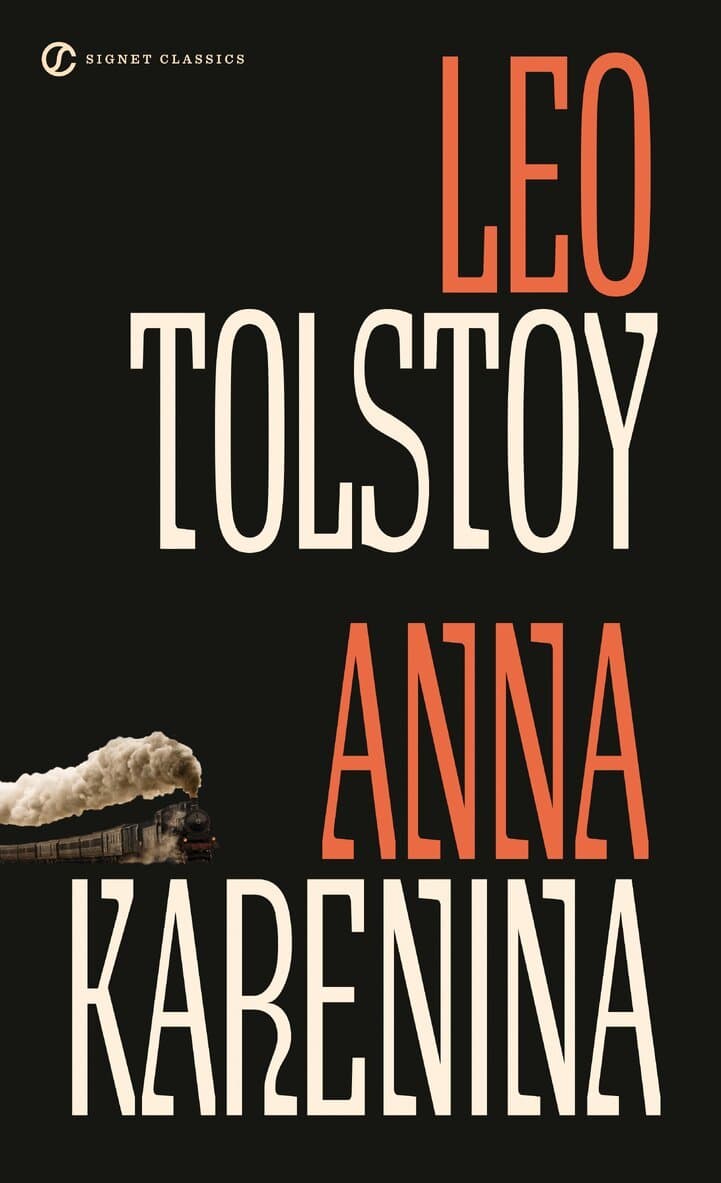 Omslag till boken Anna Karenina av Leo Tolstoy